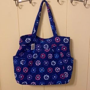 Vera Bradley Pleated Tote